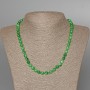 Collar de crisoprasa artificial, bolas lisas, diámetro 6,5 mm, longitud 47 cm