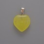 Colgante Corazón de Citrino 20 × 20 mm