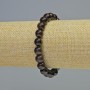 Pulsera de granate natural, bolas lisas, diámetro 12,5 mm, (elástico), longitud 18 cm+