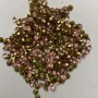 Piedras de strass rosadas, diámetro 3 mm (±), empaque 4 g (±)