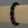 Pulsera de ágata en forma de barril, diámetro 14×10 mm ±, 18 cm, elástica