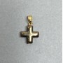 Colgante de hematita en forma de cruz 19×12 mm+