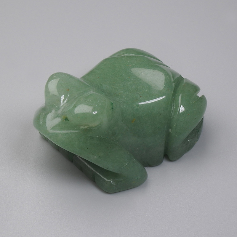 Estatua de jade en forma de rana 55×30×40 mm+
