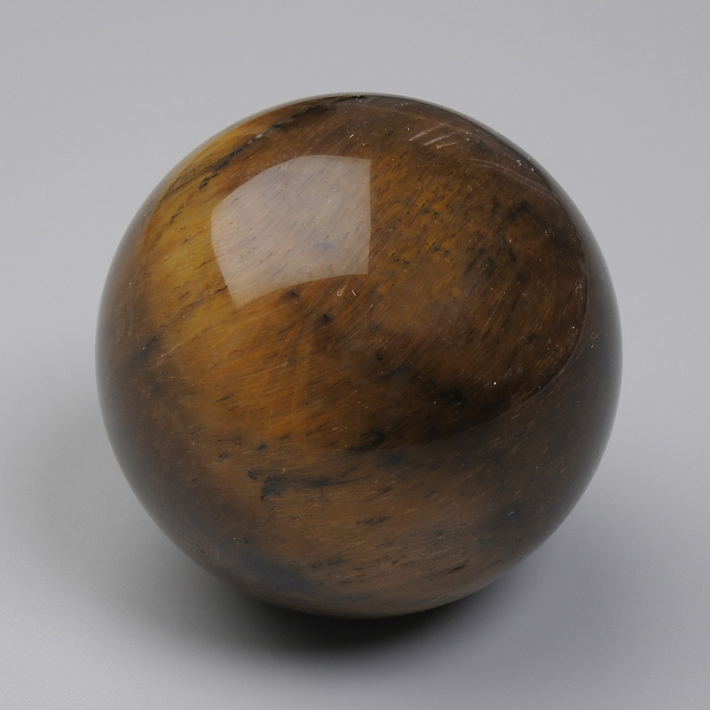 Bola decorativa de ojo de tigre, diámetro de 40 mm+