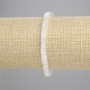 Pulsera de cristal de roca en cubos 4,5×4,5 mm, longitud 18 cm aprox., elástica
