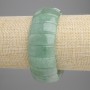 Pulsera de jade, eslabón 25×10 mm, longitud 18 cm ±, elástica