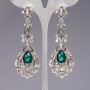 Pendientes con cristales «araña» «candelabro» «Reales»