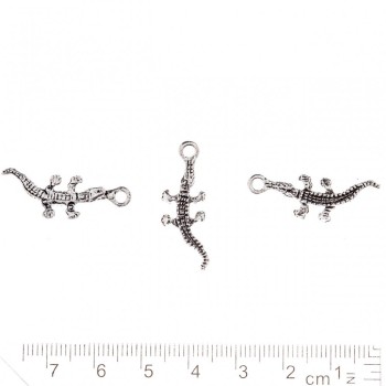 Accesorio para colgante 'Cocodrilo' 10x25 mm