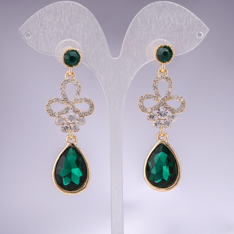 Pendientes con cristales