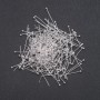 Alfileres con cabeza de bola, metal claro, 20 mm, 10 g