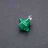 Colgante Merkaba de malaquita 10x10 mm