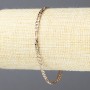 Pulsera Xuping con baño de oro 18K, grosor 3,5 mm, longitud 19 cm