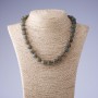 Collar de labradorita natural de 47 cm