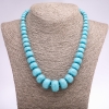 Collar «Turquesa» discos ajustables, diámetro 8–20 mm (±), longitud 48 cm