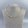 Collar de citrino natural facetado, diámetro 7×10 mm+-, longitud 50 cm+