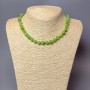 Collar de ónix (pulido) bolas lisas, diámetro 8,5 mm, longitud 47 cm